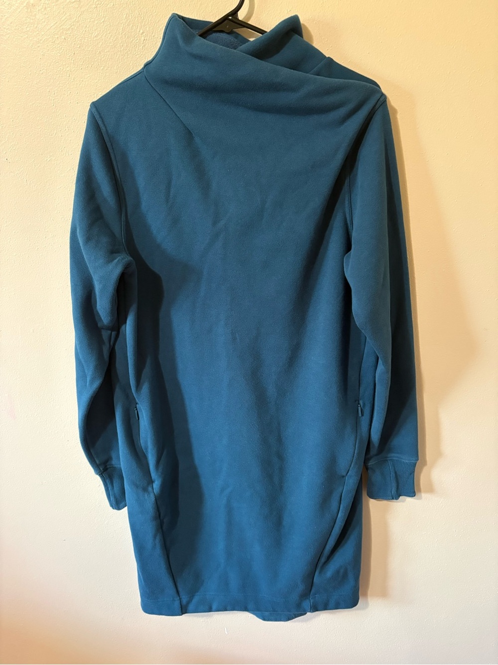 Athleta Cozy Karma Sweatshirt Dress Womens size Medium Tall